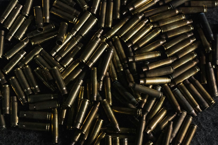 A stash of bullets