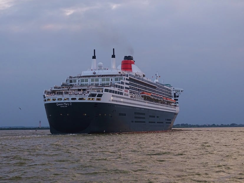 The Queen Mary 2 cruise ship
