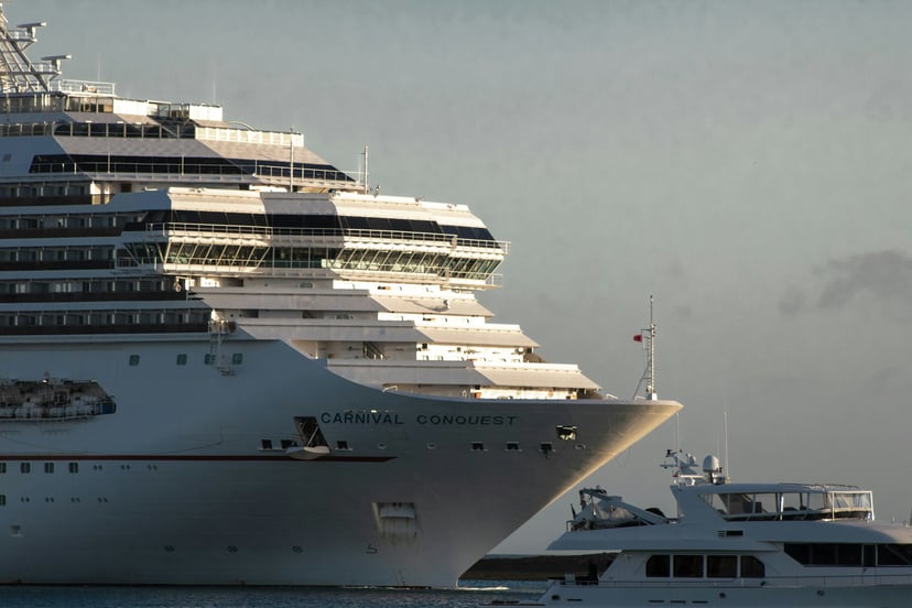 The Carnival Conquest cruise ship