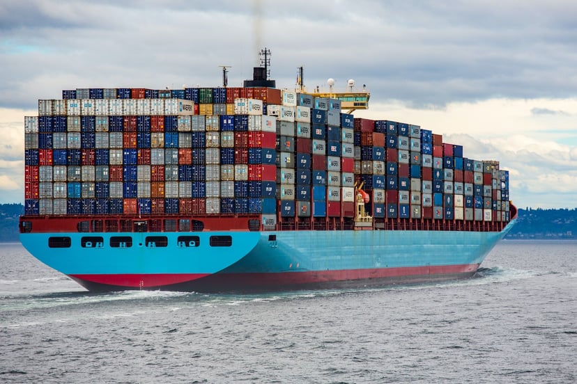 large container ship