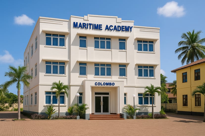 a maritime training academy in Colombo, Sri Lanka