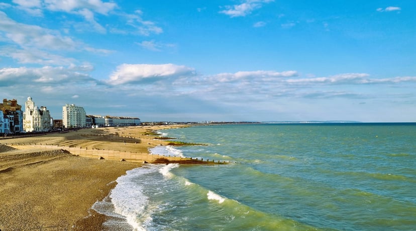 Eastbourne beach, United Kingdom