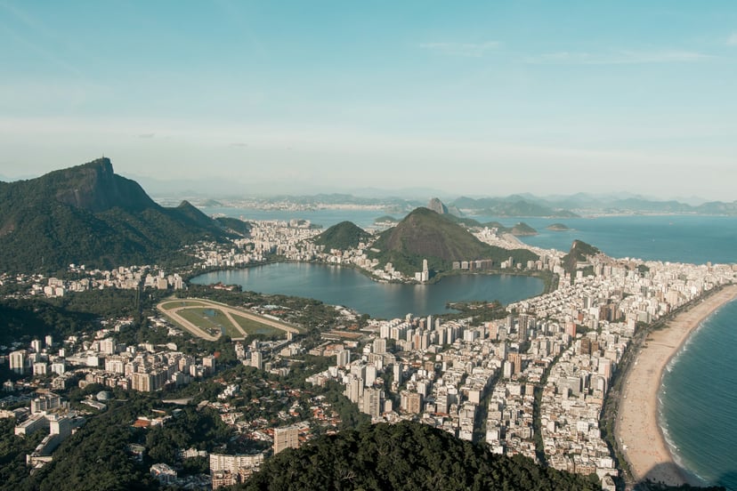 Aerial view of Rio de Janeiro