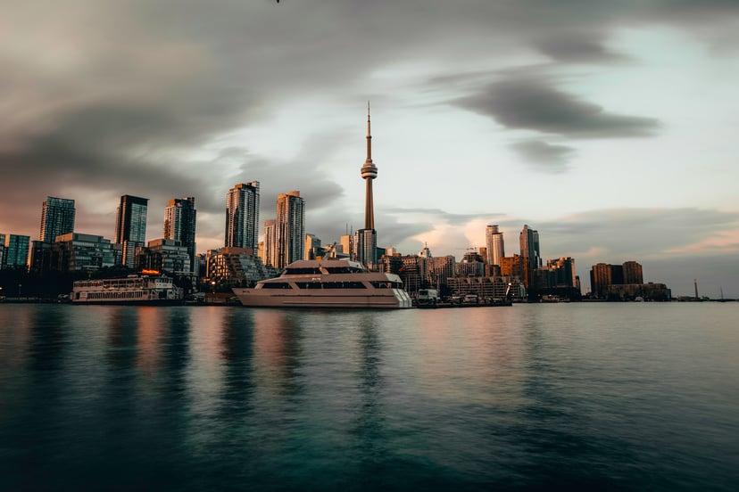 Vancouver as seen from the water