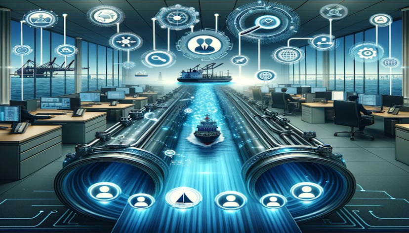 image depicting streamlined maritime recruitment operations