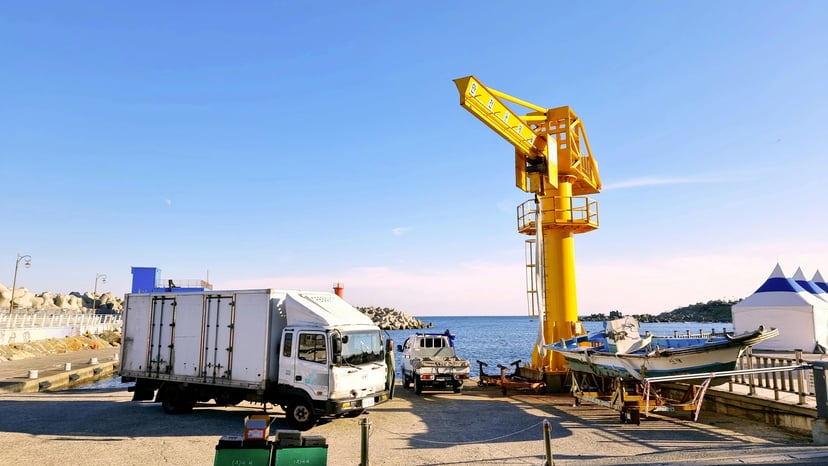 Busan Port in South Korea