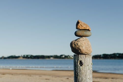 pile of pebbles