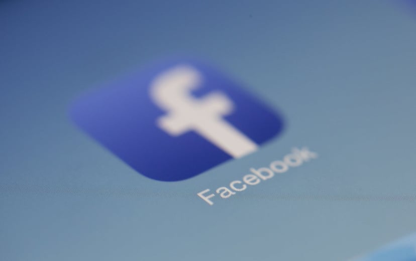 the Facebook log on a phone