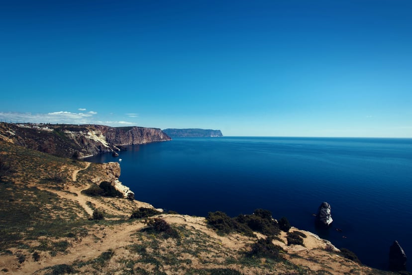 Coastline on the Black Sea