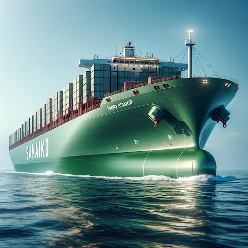 AI generated image of  Sanko vessel