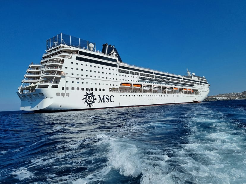 the MSC Sinfonia cruise ship