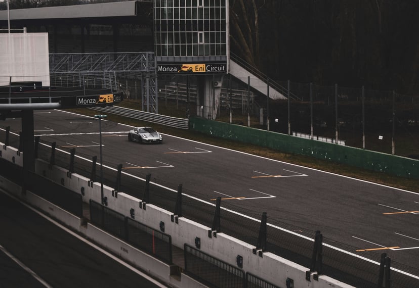 The Grand Prix at Monza, Italy