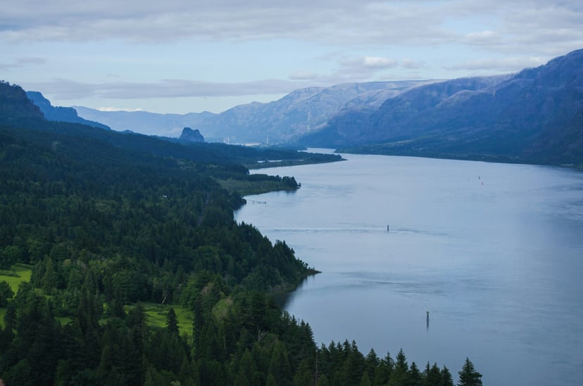 The Columbia River in Washington State