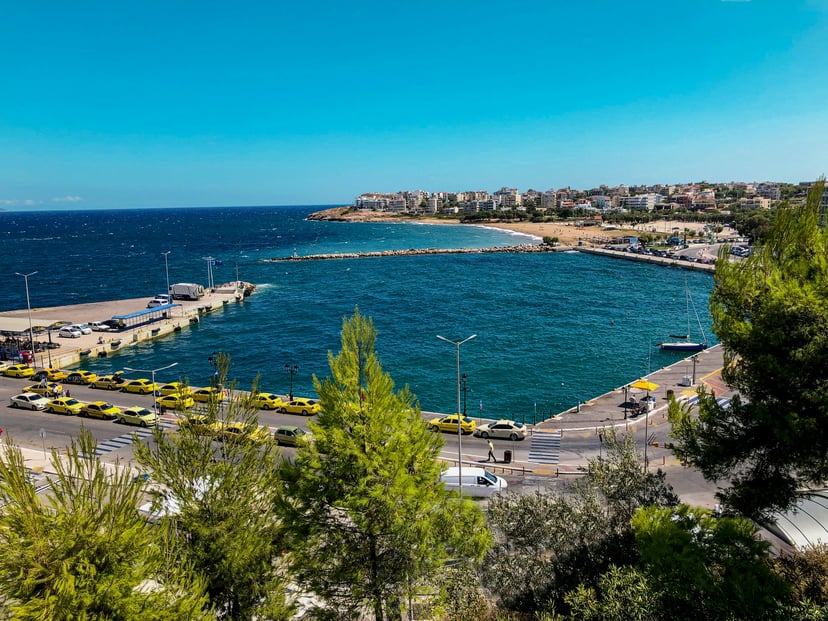 Rafina Port in Greece