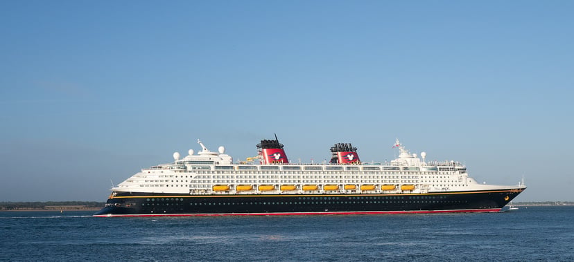 The Disney Magic cruise ship