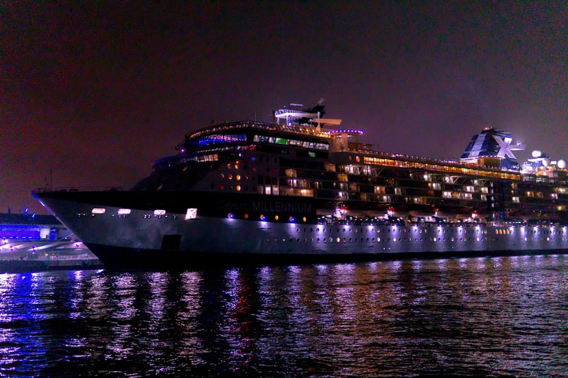 The Celebrity Millennium cruise ship