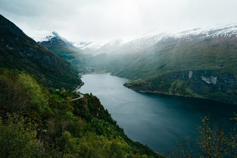 A Norwegian fjord