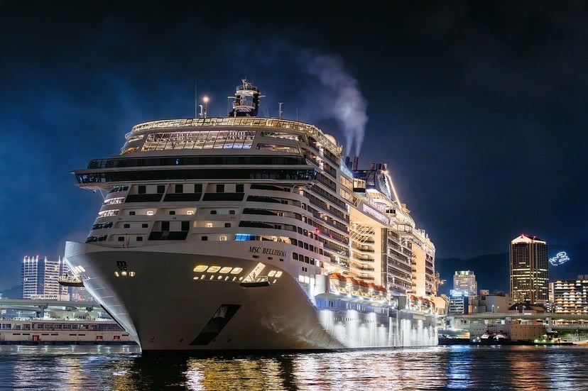 MSC's cruise ship, The Bellisimia