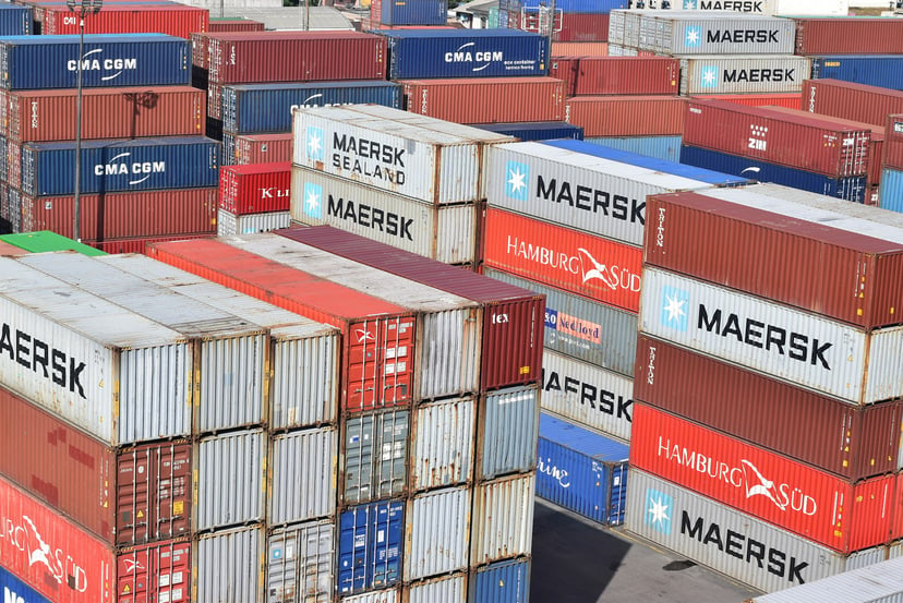 Maersk shipping containers 