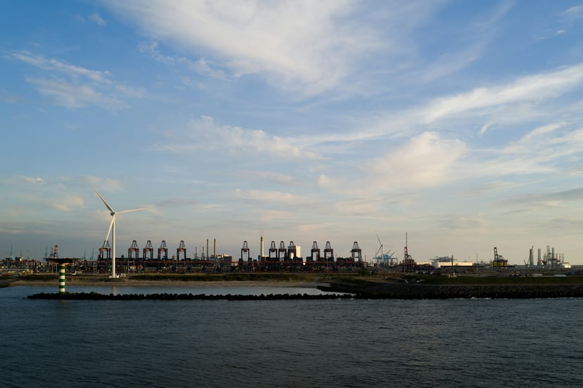 The Port of Rotterdam, Netherlands