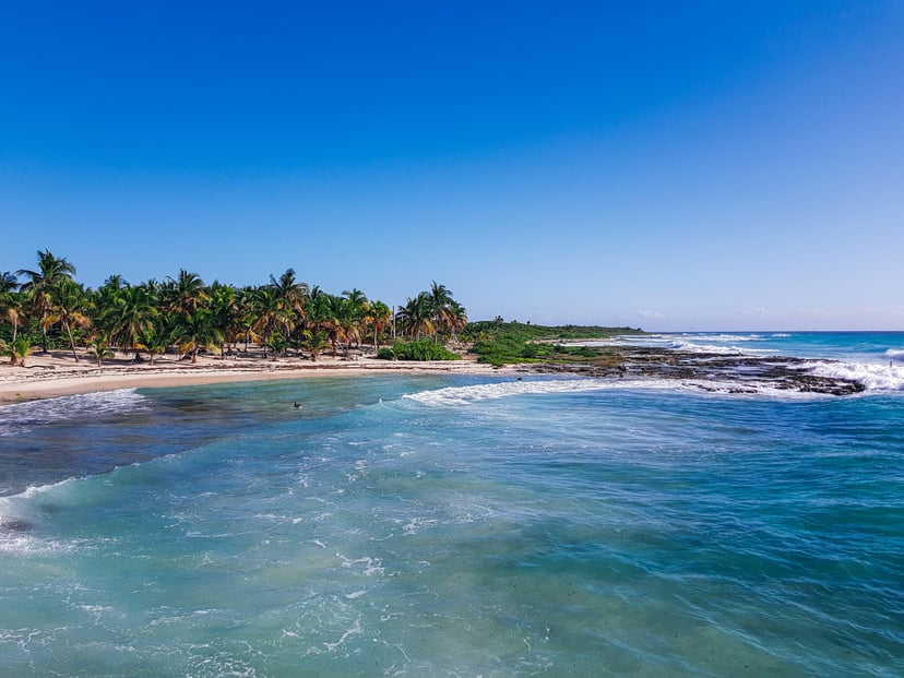 Mahahual beach, Mexico