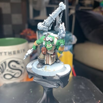 Wip of ork mek