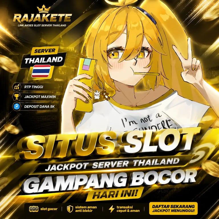 RAJAKETE - Link Akses Situs Slot Jackpot Server Thailand Gampang Bocor Hari Ini.