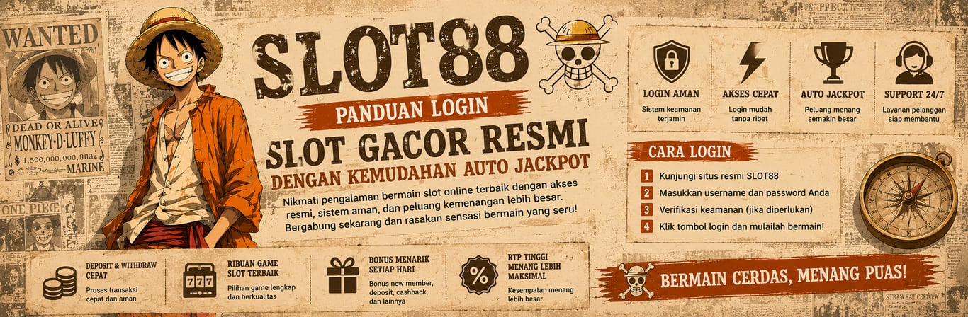 SLOT88: Rekomendasi Login Situs Slot Resmi & Slot Gacor Gampang Jackpot