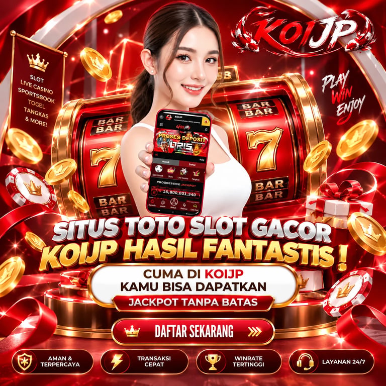 KOIJP ➡️ Platform Situs Toto Slot Gacor Link Resmi Terlengkap Paling Gampang Maxwin