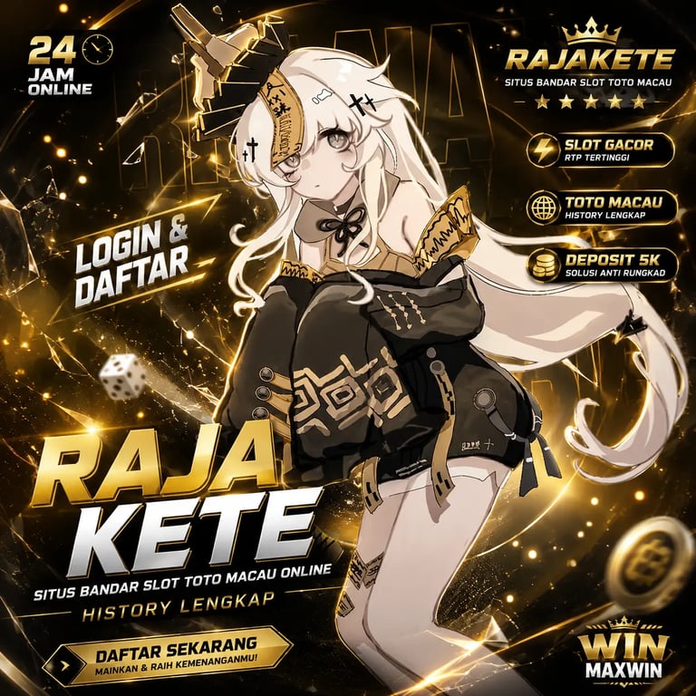 RAJAKETE - Login & Daftar Situs Bandar Slot Toto Macau Online History Lengkap