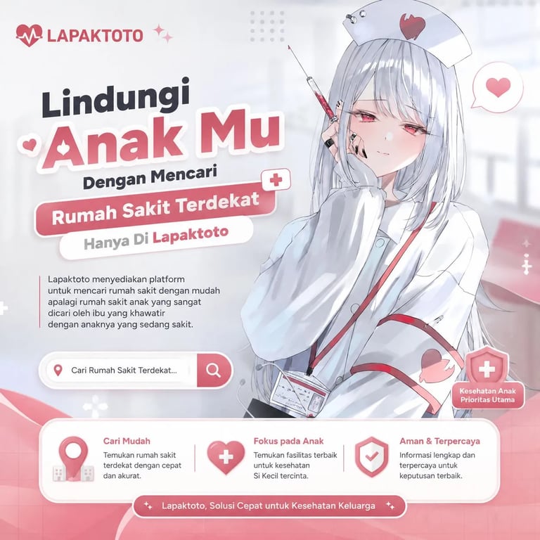 LAPAKTOTO 🏥 Lindungi Anak Mu Dengan Mencari Rumah Sakit Terdekat Hanya Di Lapaktoto