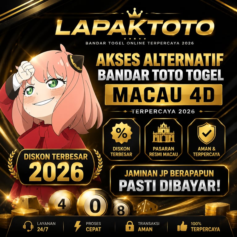 LAPAKTOTO: Akses Alternatif Bandar Toto Togel Macau 4D Diskon Terbesar 2026