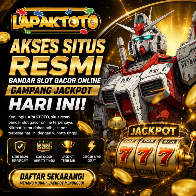 LAPAKTOTO : Akses Situs Resmi Bandar Slot Gacor Online Gampang Jackpot Hari Ini