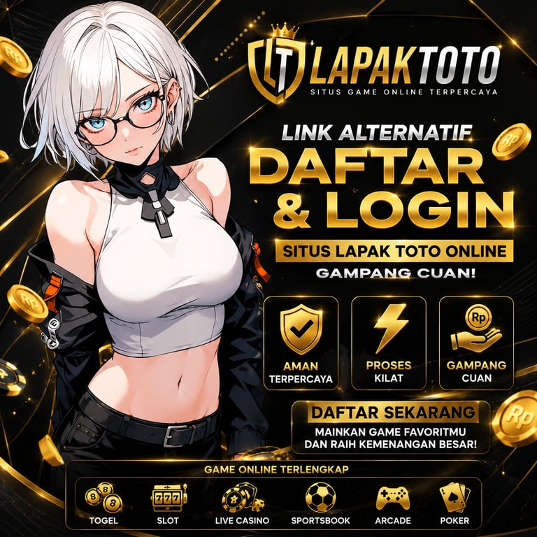 LAPAKTOTO: Link Alternatif Daftar Login Situs Lapak Toto Game Online Gampang Cuan