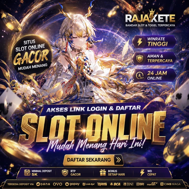 RAJAKETE ⚡ Akses Link Login & Daftar Situs Slot Online Mudah Menang Hari Ini