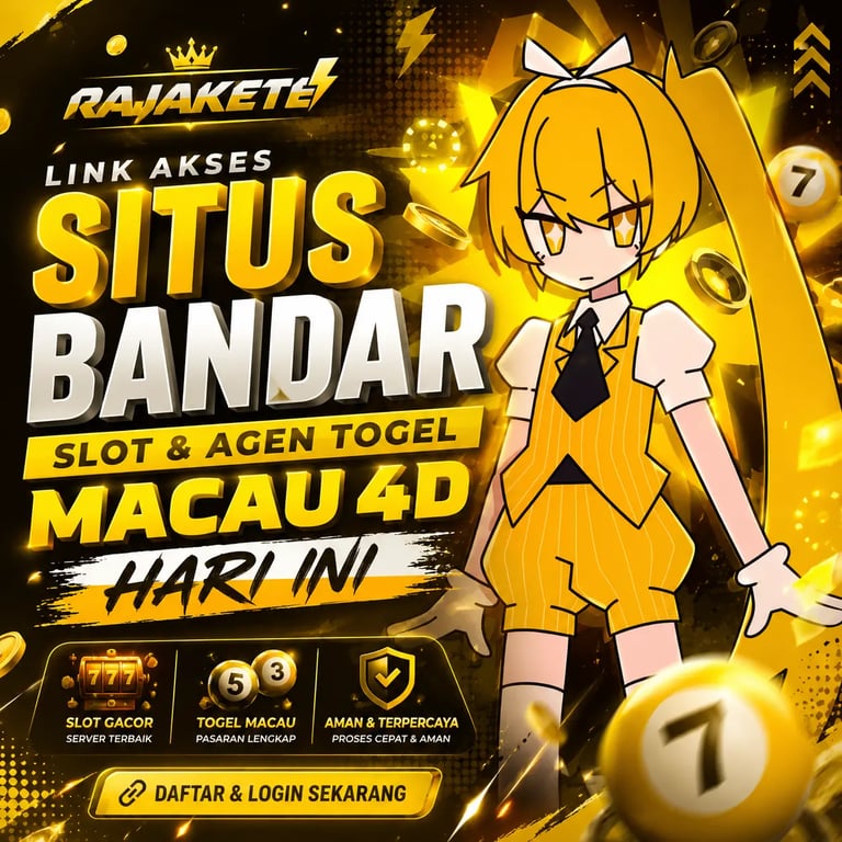 RAJAKETE ⚡ Link Akses Situs Bandar Slot & Agen Togel Macau 4D Hari Ini