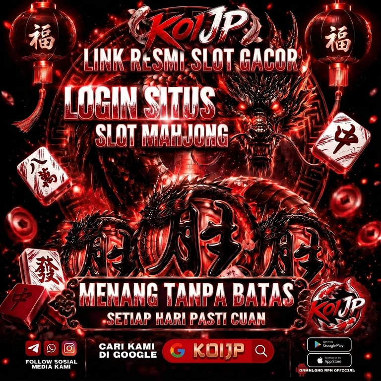 KOIJP - Link Slot Gacor Resmi Situs Mahjong Ways Gampang Maxwin