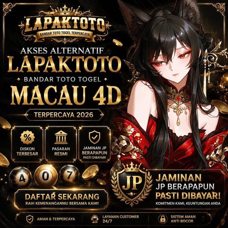 LAPAKTOTO: Akses Alternatif Bandar Toto Togel Macau 4D Diskon Terbesar 2026