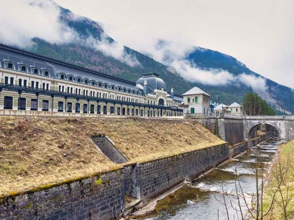 Canfranc international railway station hotel