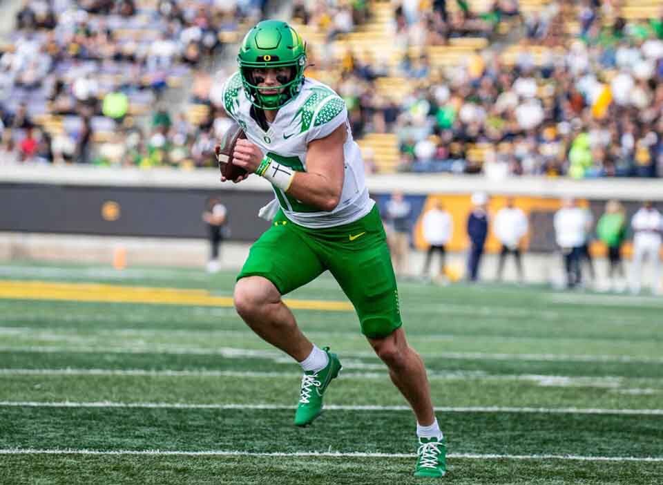 Bo Nix Steals the Show Oregon ducks spring game 2023