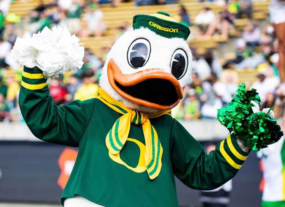 Oregon Ducks Mascot - Repeat Scenario 2022