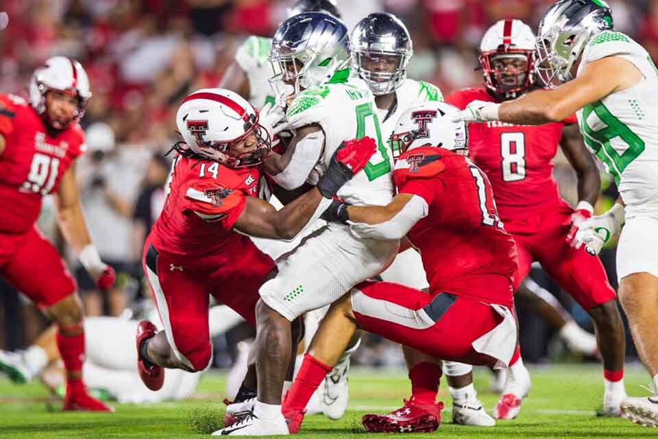 Oregon Ducks vs Texas Tech September 09 2023 Football Game Highlights