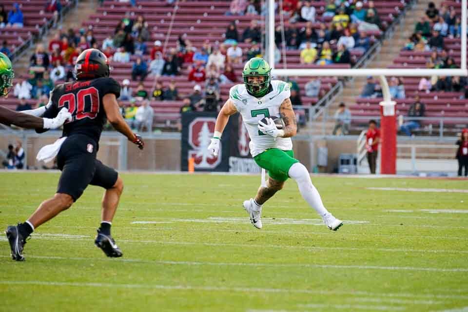 Oregon vs Stanford Football Game Highlights