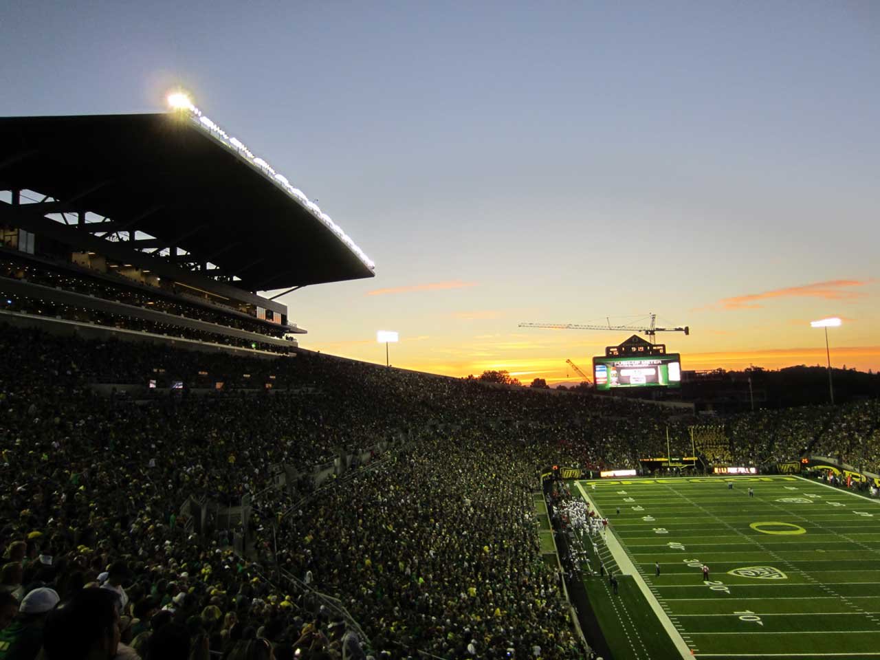 Seats Autzen Stadium
