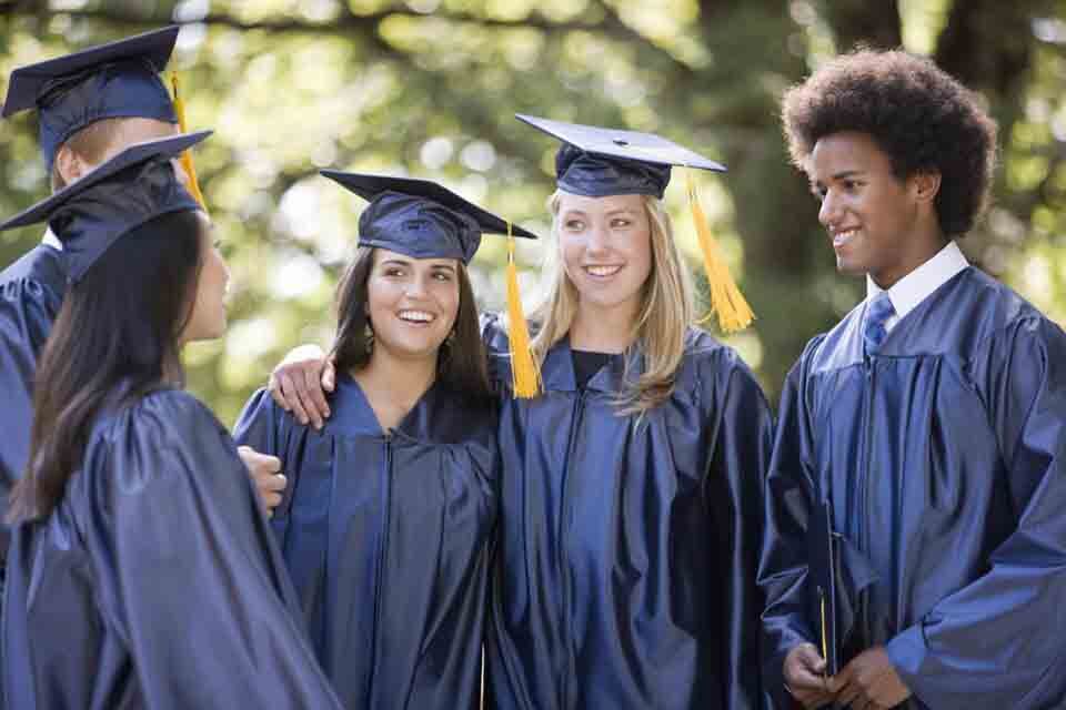 High school graduation celebration