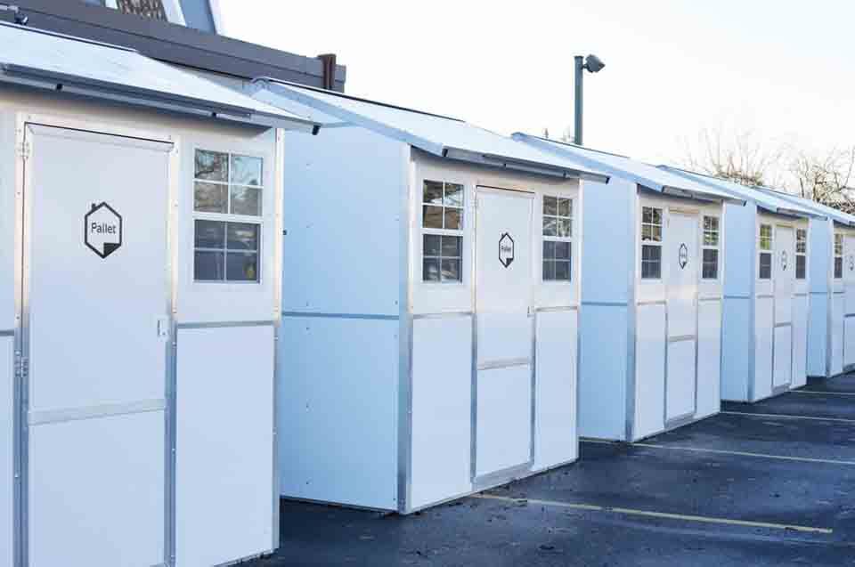 Homeless shelters, in Eugene, Oregon