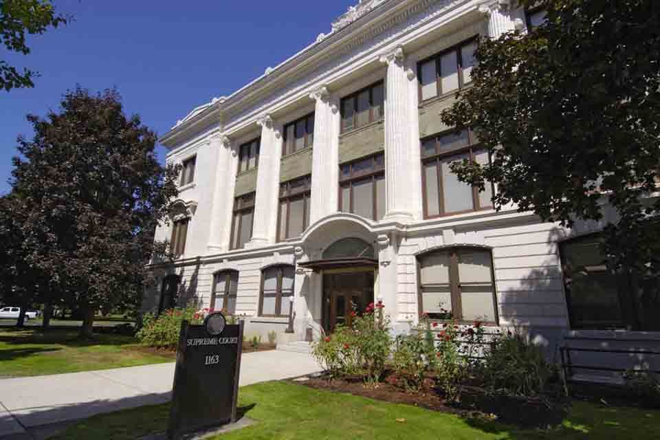 Oregon Supreme Court Building on Capitol Building Grounds Salem Oregon OR