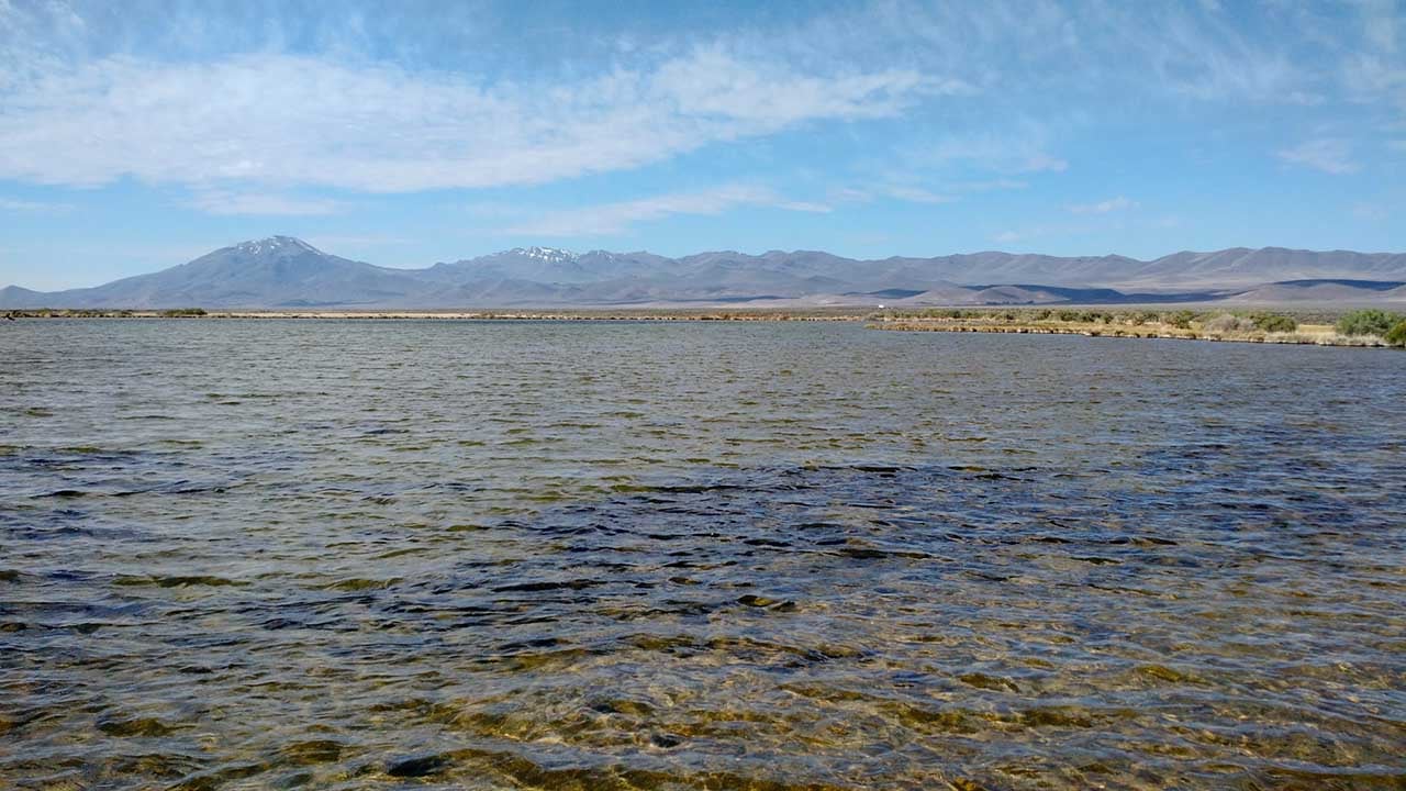 Alvord Lake in Alvord Desert