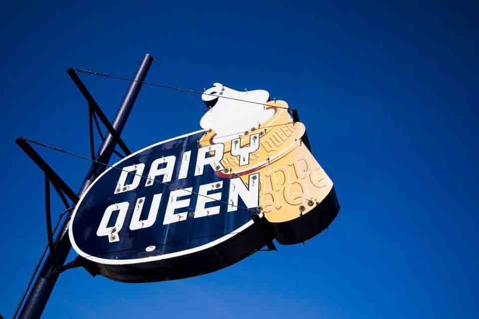 Dairy Queen sign