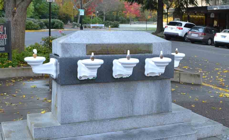 Lithia Water Fountain - Ashland, Oregon